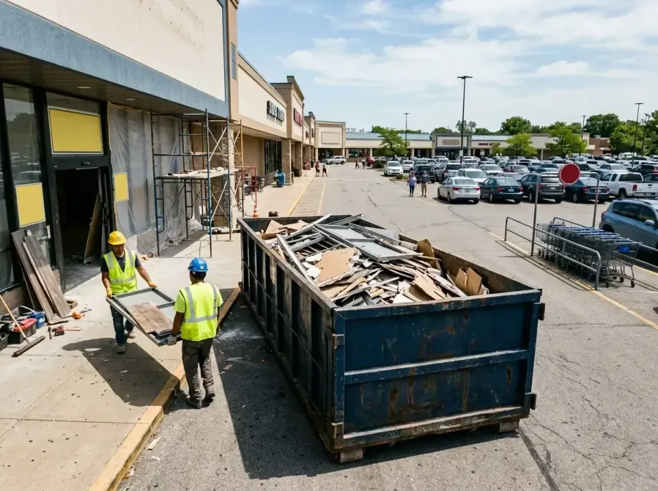retail-store-renovation-debris-003 — frequently asked questions, Roll-off Dumpster Rentals in Great Notch, NJ